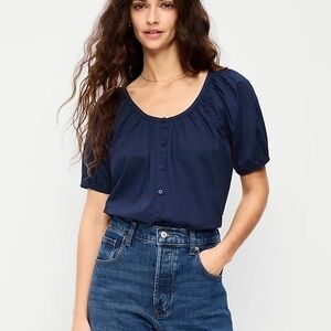 NWT Old Navy Airy Button Down Top